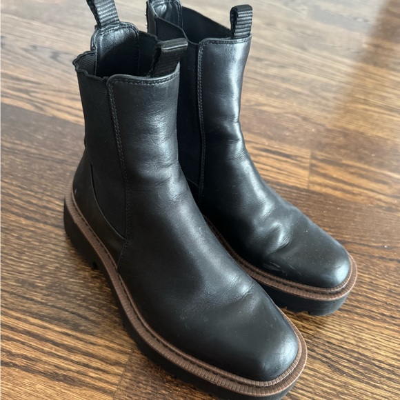 Sam Edelman Black Leather Ankle Boots - Picture 4 of 4